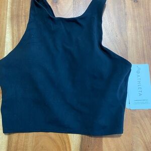 Athleta Black Conscious Crop A-C NWT